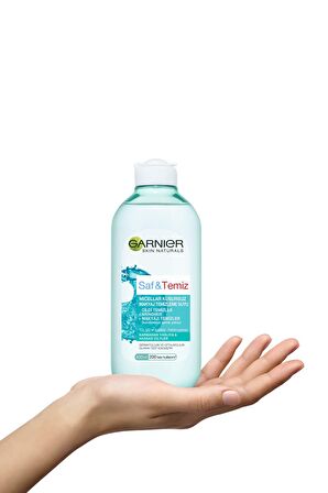 Garnier Saf & Temiz Micellar Kusursuz Makyaj Temizleme Suyu 400 ml