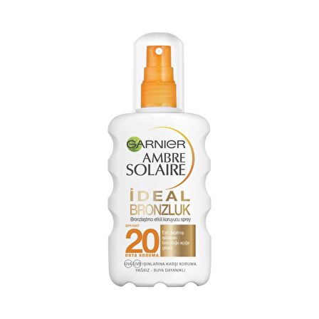 Garnier Ambre Solaire İdeal Bronzluk Sprey GKF20 200 ml