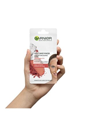GARNİER VOLKANİK KAYA VE KİL YÜZ MASKESİ 8 ML