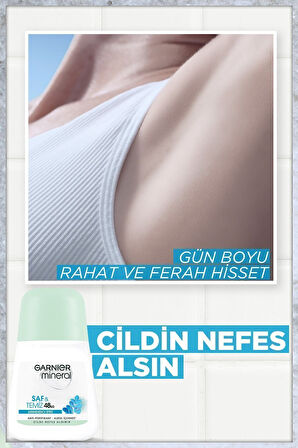 Mineral Saf&Temiz Roll-On Deodorant 3'lü Set