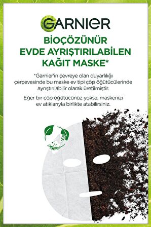 Siyah Yosunlu Gözenek Sıkılaştırıcı Kağıt Yüz Maskesi 3'lü Set 36005420971782