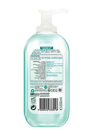 Garnier Hyaluronik Aloe Temizleme Jeli 200 ml