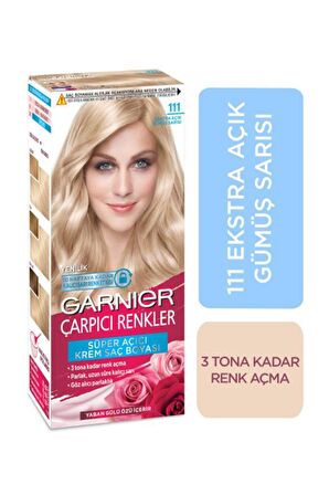 Garnier Çarpıcı Renkler 111 Ekstra Açık Gümüş Sarısı