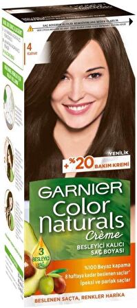 Garnier Color Naturals Saç Boyası 4 Kahve