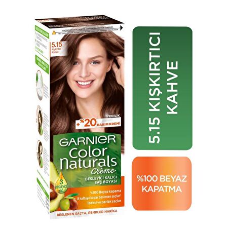 GARNİER COLOR NATURALS 5.15 KIŞKIRTICI KAHVE