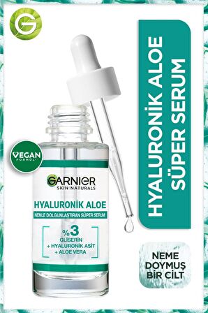 Garnier C Vitamini & Hyaluronik Aloe Tüm Cilt Tipleri İçin Su Bazlı Yağsız Nemlendirici Yüz Bakım Seti