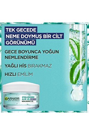 Garnier Hyaluronik Aloe Jel Gece 50ml