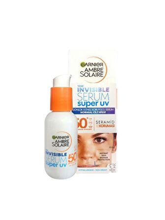 Garnier Ambre Solaire Invisible Serum Super UV Günlük Güneş Koruyucu Serum