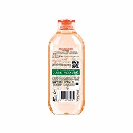 Garnier Micellar Peeling Kusursuz Makyaj Temizleme Suyu 400 ml