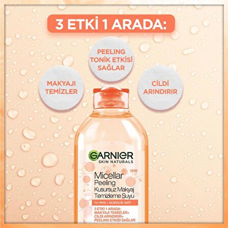 Garnier Micellar Peeling Kusursuz Makyaj Temizleme Suyu 400 ML