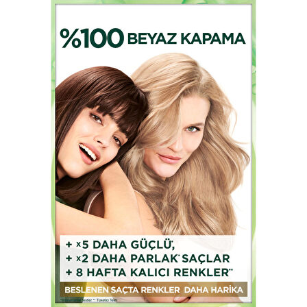 Garnier Nutrisse Yoğun Besleyici Kalıcı Krem Saç Boyası 7 Kumral