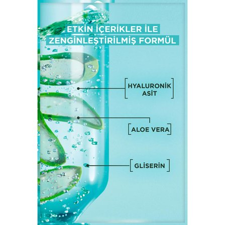 Garnier Hyaluronik Aloe Nemlendiren ve Yatıştıran Temizleyici 250 ml