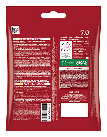 Garnier Color Shampoo Retouch Şampuan Kolaylığında Dip Boyası, Sarı 7.0