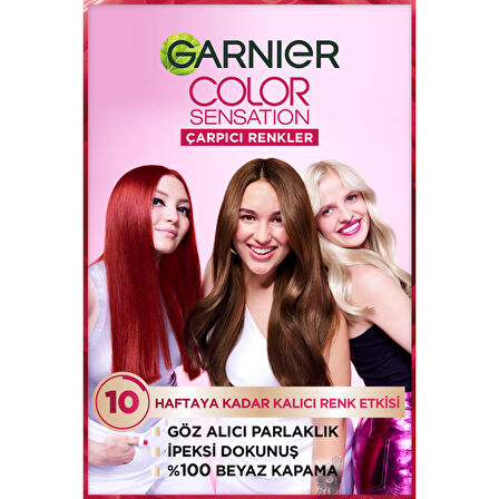 Garnier Çarpıcı Renkler 8.11 Küllü İnci Kumral Saç Boyası