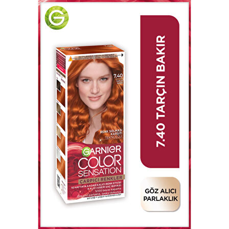 Garnier Çarpıcı Renkler 7.40 Tarçın Bakır Saç Boyası
