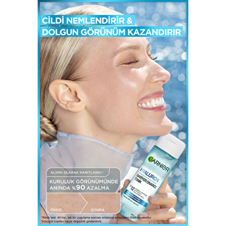 Garnier Hyaluron Bariyer Onarıcı Tonik  120ML (Gliserin, Panthenol, Aloe Vera & Hyaluronik)
