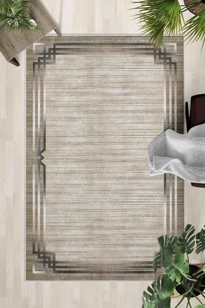 Kaymaz Taban Yıkanabilir Halı – Mutfak, Salon, Yatak Odası için Modern Dijital Baskı Halı (SLNHAL106