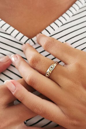 Taşsız Altın Göz Yüzük