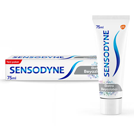 Sensodyne Ekstra Beyazlatıcı Diş Macunu 75 ML