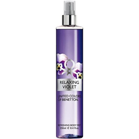 Benetton Relaxıng Violet Refreshing Body Mist 250 ml