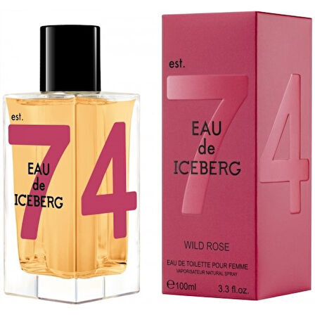 Iceberg Eau De Wild Rose Pour Femme Edt 100 ml