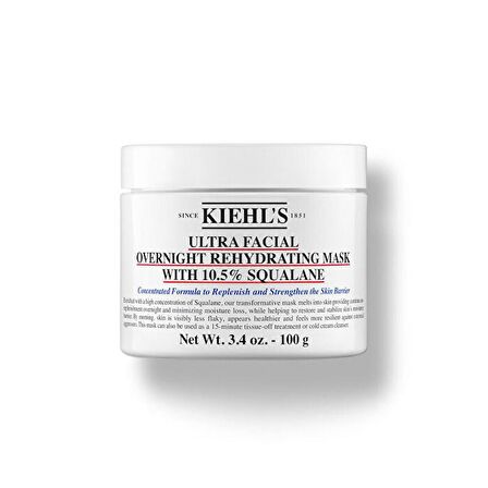 Kiehl's Ultra Facial Overnight Rehydrating Mask 100 ML 