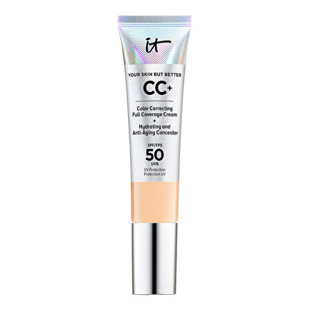 It Cosmetics CC+ Cream Full Coverage Fondöten SPF50+ - Light Medium