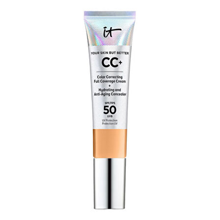 It Cosmetics CC+ Cream Full Coverage Fondöten SPF50+ - Neutral Tan