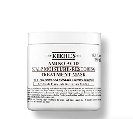 Kiehl's Amino Acid Scalp Moisture-Restoring Treatment Mask 200 ML 