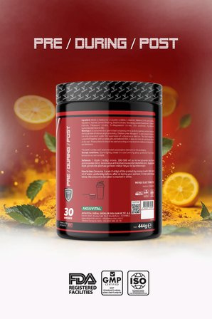 Bcaa 4.1.1 Platinium 444gr. - Limon Aromalı