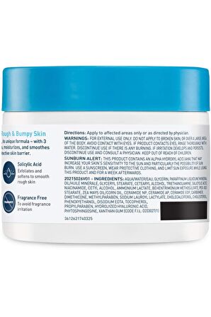 CeraVe SA Kaba ve Engebeli Ciltler İçin Nemlendirici Krem 340GR