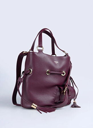 Lancel Bordo Kadın Çapraz Çanta A1011026TU