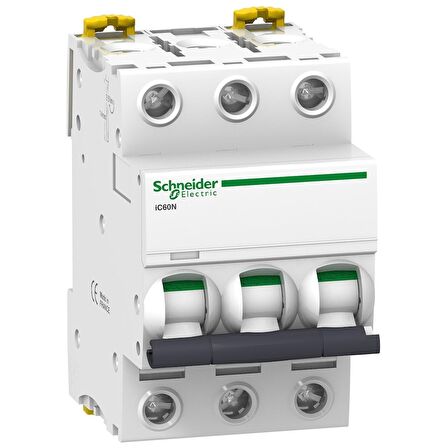 Schneider A9F73310. 10 Amper. 3 Fazlı. B Tipi. Otomatik Sigorta.