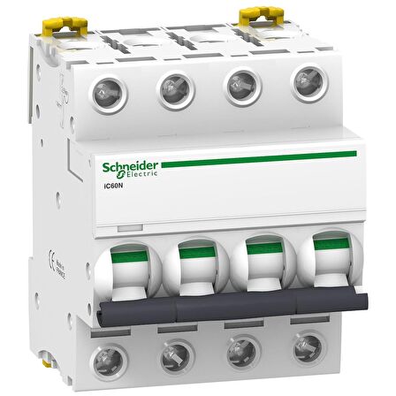 SCHNEİDER ELECTRİC Acti9 İc60N A9F74416 16A Sigorta (4P, 6Ka, C Eğrisi)