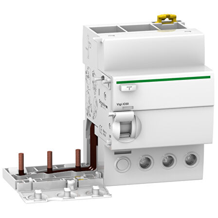 Schneider A9V44363 Vigi iC60 - toprak kaçağı eklenti bloğu - 3P - 63A - 300mA - AC tipi 