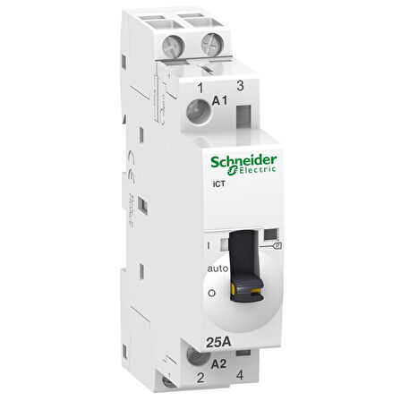 Schneider iCT 25A 2Faz Sessiz Kontaktör A9C21732