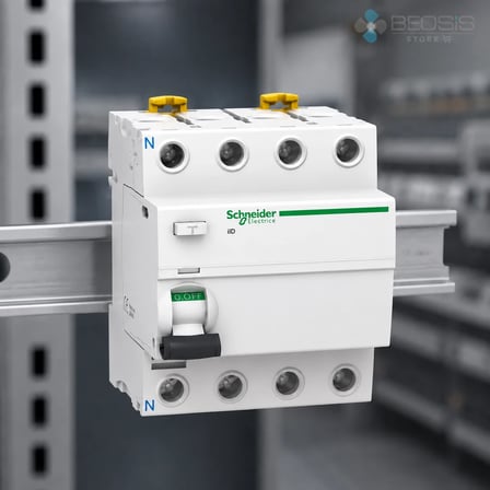 Schneider Electric Acti9 iID A9R11463 AC Tip 4P 63A 30mA Kaçak Akım Koruma Rölesi