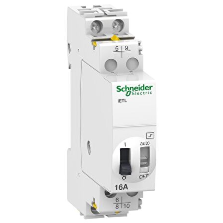 Schneider Electric Ietl Darbe Akım Anahtarları  16A 2P 230Vac/110Vdc - A9C32816