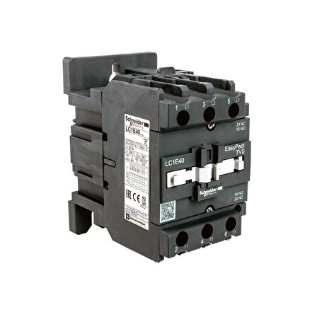 SCHNEİDER ELECTRİC Easypact Tvs Lc1E40M5 3P 40A 220Vac Güç Kontaktörü