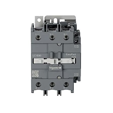 SCHNEİDER ELECTRİC Easypact Tvs Lc1E80M5 3P 80A 220Vac Güç Kontaktörü