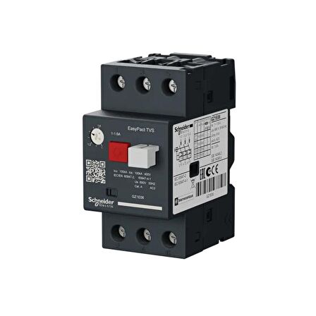 SCHNEİDER ELECTRİC Easypact Tvs Gz1E06 Motor Koruma Şalteri (1A-1,6A)