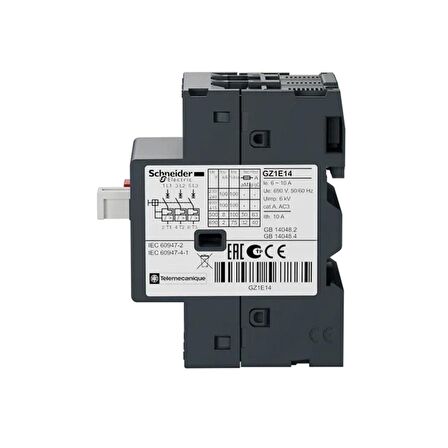 SCHNEİDER ELECTRİC Easypact Tvs Gz1E14 Motor Koruma Şalteri (6A-10A)