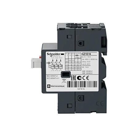 SCHNEİDER ELECTRİC Easypact Tvs Gz1E16 Motor Koruma Şalteri (9A-14A)