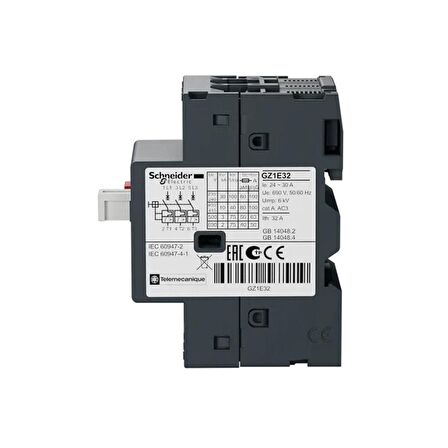SCHNEİDER ELECTRİC Easypact Tvs Gz1E32 Motor Koruma Şalteri (24A-32A)