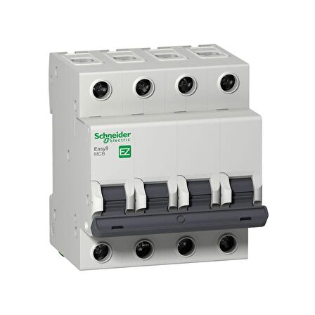 SCHNEİDER ELECTRİC Easy9 Mcb Ez9F43416 16A Sigorta (4P, 3Ka, C Eğrisi)