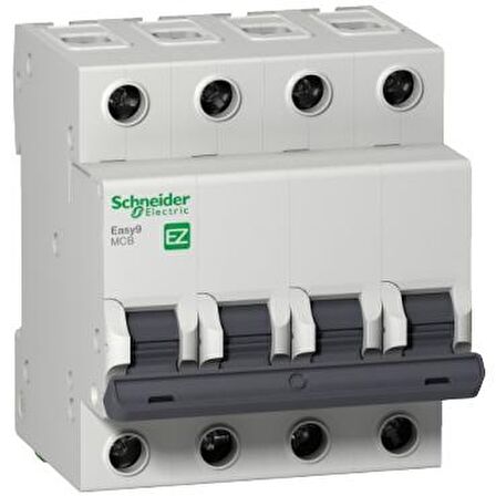SCHNEİDER ELECTRİC Easy9 Mcb Ez9F43440 40A Sigorta (4P, 3Ka, C Eğrisi)