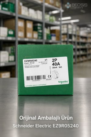 Schneider Electric Easy9 EZ9R05240 2P 40A 30mA AC Tip Kaçak Akım Koruma Rölesi