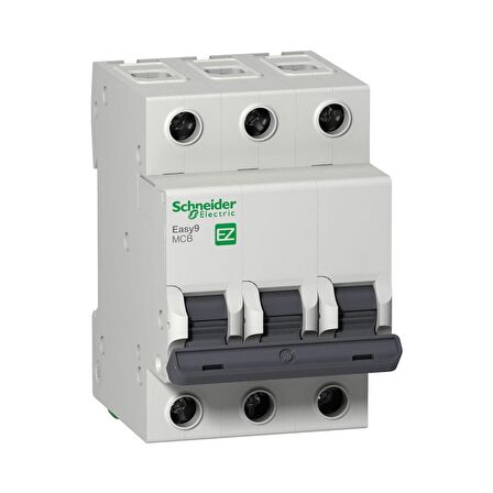 SCHNEİDER ELECTRİC Easy9 Mcb Ez9F56325 25A Sigorta (3P, 6Ka, C Eğrisi)