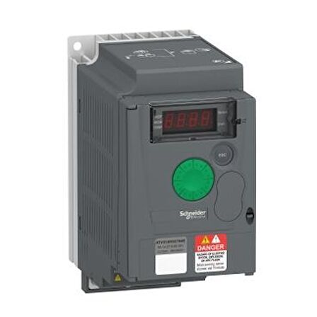 Schneider Electric ATV310H037N4E, değişken hızlı sürücü ATV310, 0.37 kW, 0.5 hp, 380...460 V, 3 phase, filtresiz