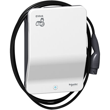 Schneider Electric EVB1A22PCKI Evlink Smart Wallbox 22kW T2 Kablolu Araç Şarj Cihazı